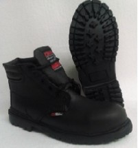 BOTA COLOR NEGRO C/ A  TORO NEGRO