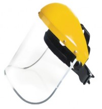 PROTECTOR FACIAL C/ MICA ALUM Y CABEZAL